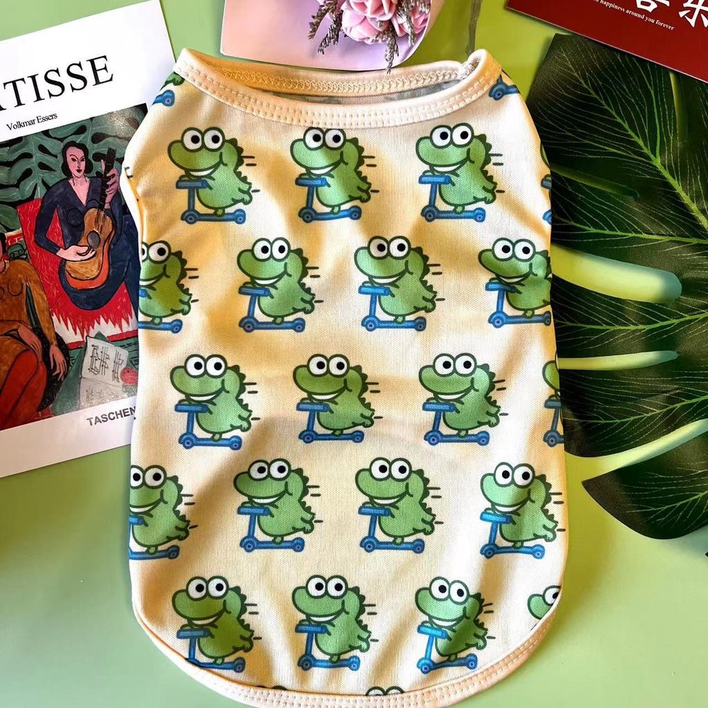 Sevenpet Cute Dog Clothes for Big Dogs Breathable Pet Vest Soft Cat Tshirt Puppy Clothing XS-6XL