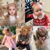 10Pcs/Set Solid Kids Bows Hair Clips for Baby Girls Handmade Ribbon Bowknot Hairpin Barrettes Daily Hair Accessories