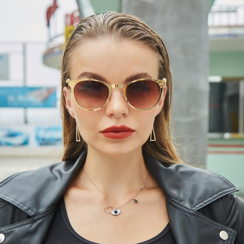 Sunglasses Female Retro Leopard Head With Sunglasses Male Trendy Sulglasses