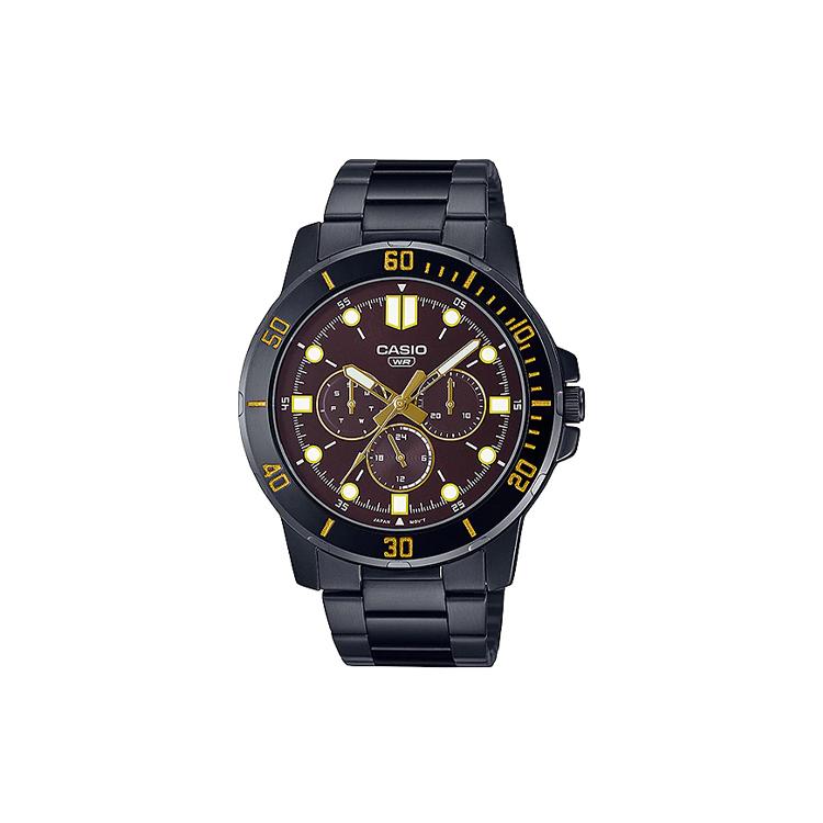 CASIO Men Standard Series Red Watch MTP-VD300B-5E MTP-VD300B-5E Black Strap