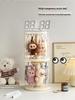 Rotating Labubu Plush Figurine Display Box and Stand