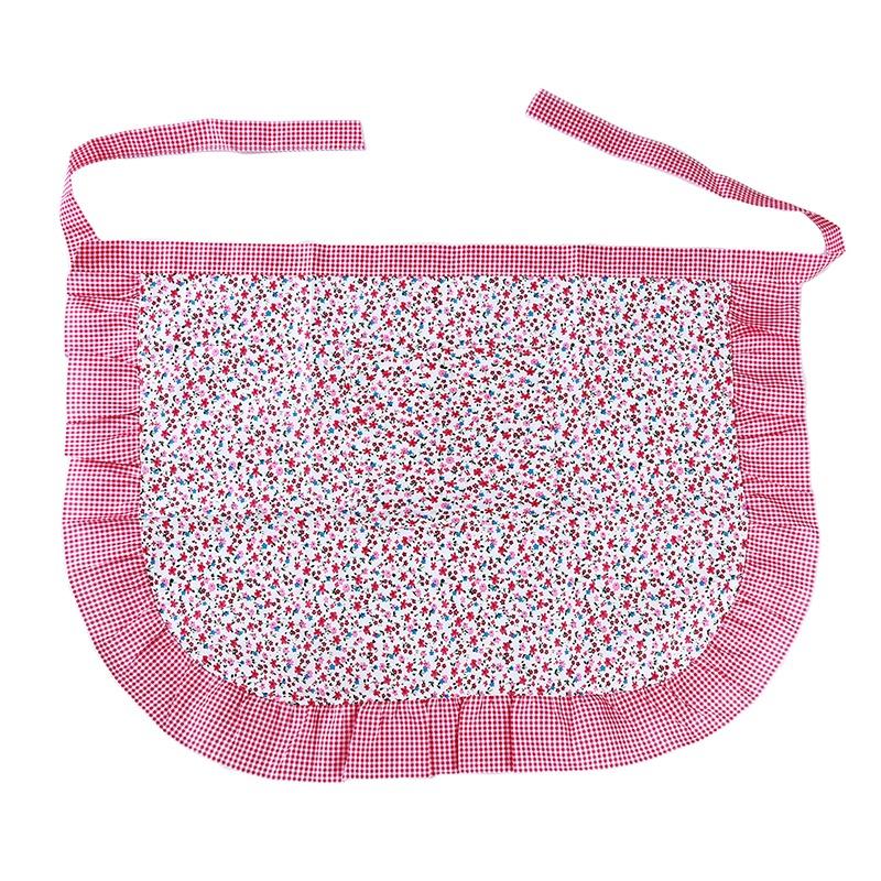 Short Waist Kitchen Apron Lace Half Waist Bib Maid Costume With Kitchen Party Favors For Women Waitress New