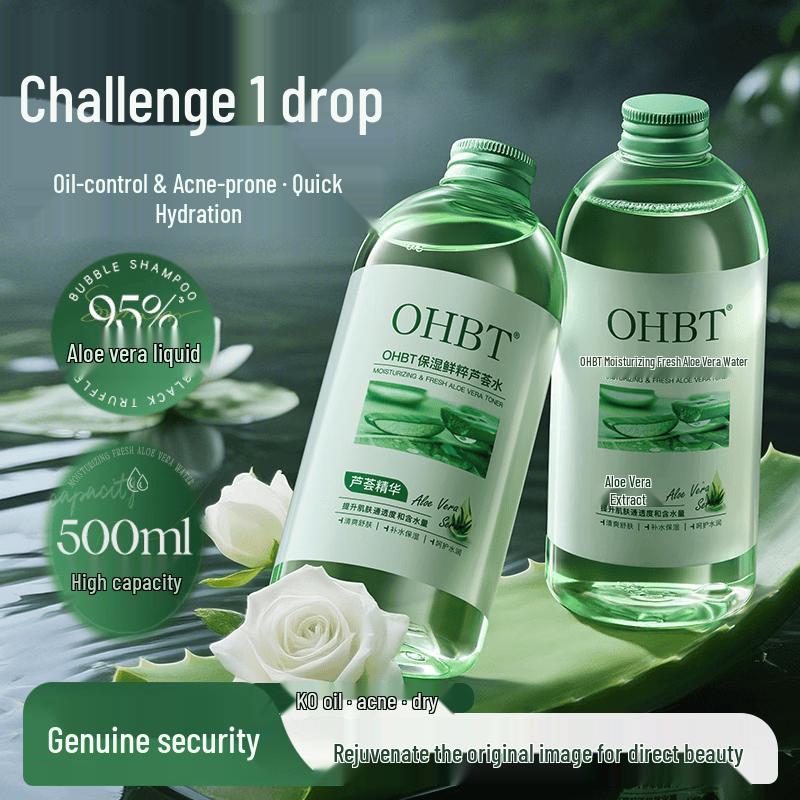 OHBT Aloe Vera Hydrating Toner 500ml