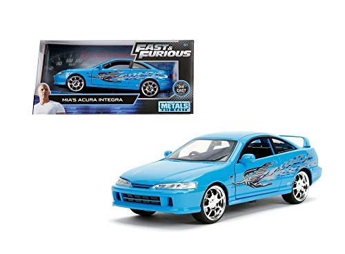 Jada 1: 24 W/B - Metals - Fast & Furious - Mia's Acura Integra (Blue) 30739 [Parallel Import]