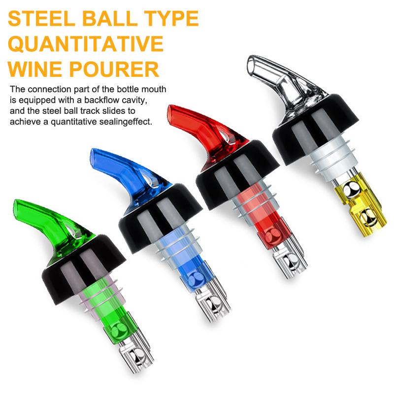 30ml/45ml Wine Pourer Automatic Measured Bottle Pourer Quick Spirit Measure Pourer Drink Wine Cocktail Dispenser Home Bar Tool