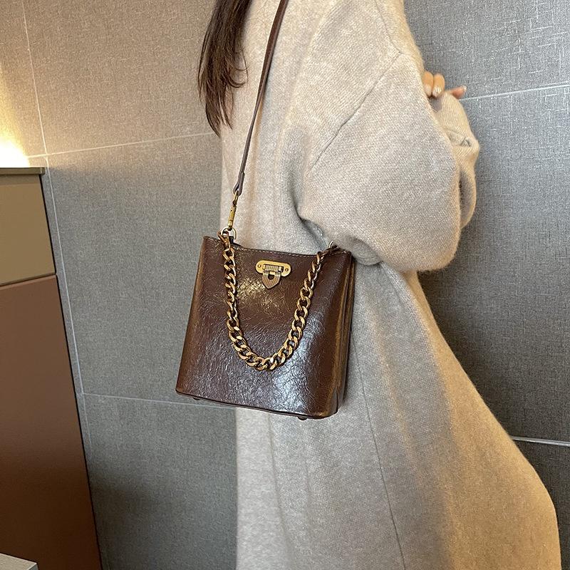 IELGY Женская сумка через плечо в стиле ретро — фото 4