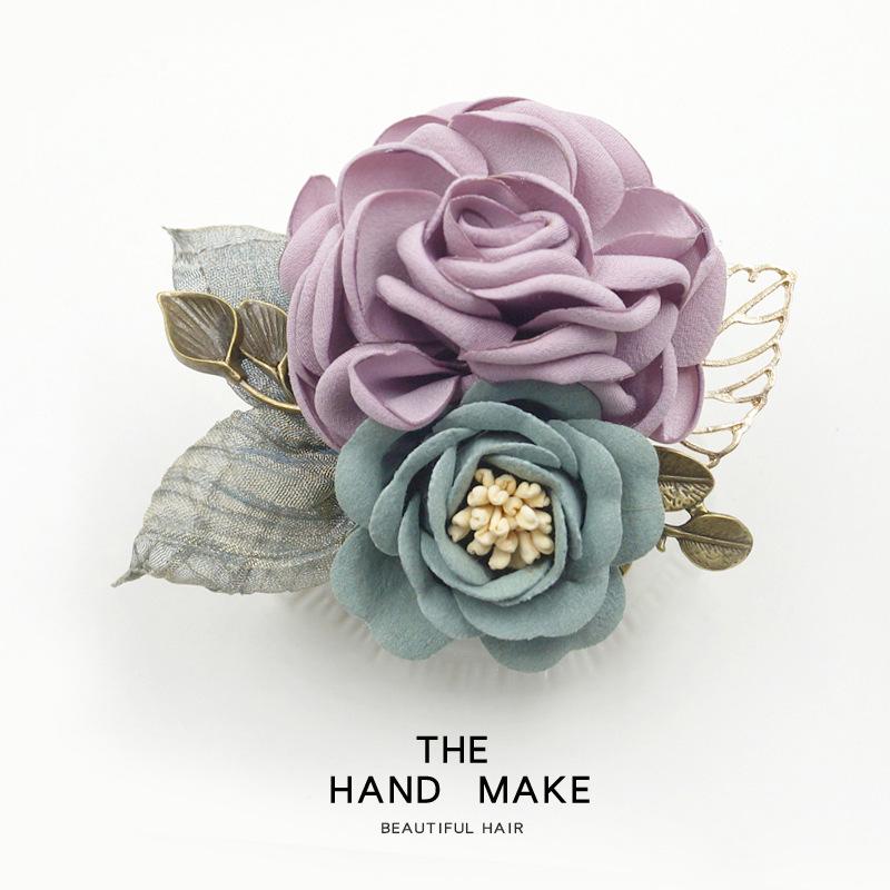 Koreanische Elegante Trockenblumenbrosche für Damen - Schlichtes Professionelles Pullover-Accessoire