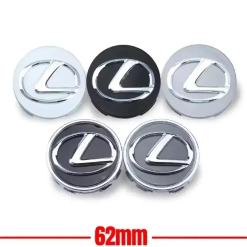 4Pcs 62MM Car Styling Wheel Center Cap Hub Replaced Covers For Lexus ES300 RX330 RX300 GS300 IS250 IS200 CT200h IS300 NX RX LX