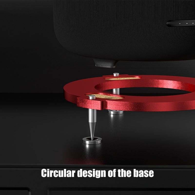 Stainless Steel Soundbar Stand Holder With Nonslip Base for Speaker Enhances Acoustic Performances