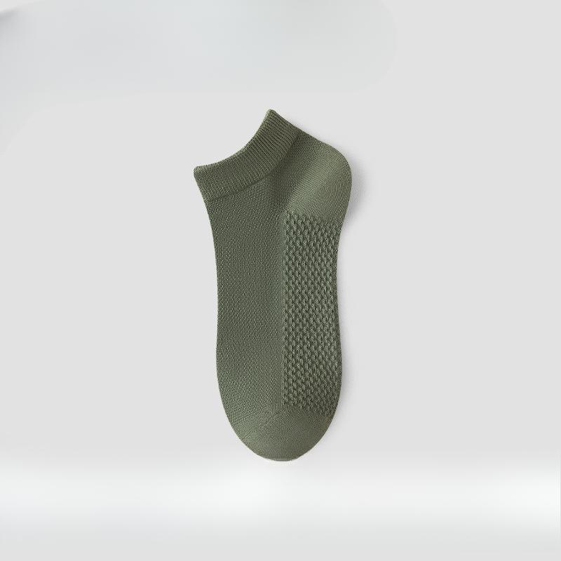 Men's Thin Summer Deodorant Sweat Absorbent Mesh Socks