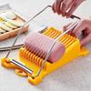 Ham Sausage Slicer Kitchen Tool for Strips Cubes Luncheon Meat Bacon Egg Fruit Tofu Vegetable Cheese Food Prep Cutting Gadget