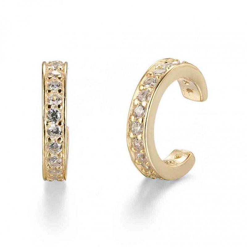 Minimalist Zircon Stud Earrings: Versatile and Stylish INS-Inspired Ear Clips