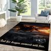 Gothic Style Area Rug Suitable for Decorate Room Balcony Foyer Entryway Anti-slip Rug Decorate Offices Gift for Festivals