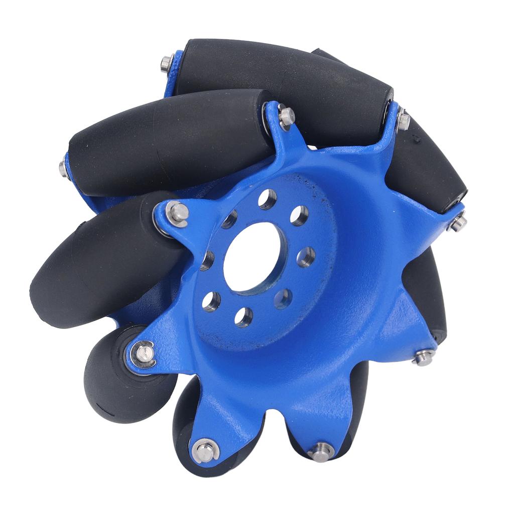 3in 45 Grad Omnidirektionales Rad mit 8 TPU-Gummi-Antriebsrollen Industrieroboter-Autoteile Links 5606‑0100‑0076