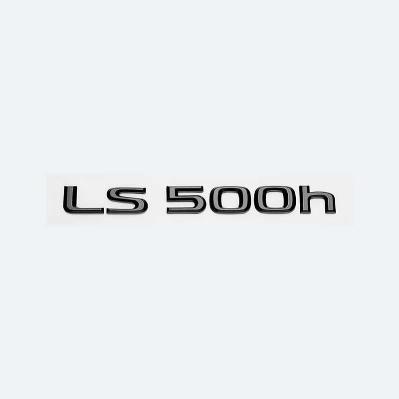 New ABS 3D Letters Car Trunk Logo Sticker For Lexus LS Series LS350 LS400 LS460 LS460L LS500 LS500h LS600hL Emblem