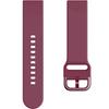 Universal Silicone Strap 20mm, Burgundy