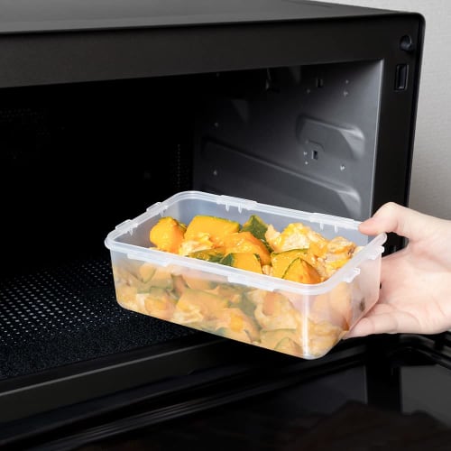 Bestco Lock & Lock Classic 1.0L Storage Container, Rectangular, Gray, HPL817G