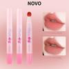 Novo Lip Cream Matte Velvet Mist Lip Mud Plush Tip Nude Lipstick No-Makeup Lip Glaze Lip and Cheek Dual-Use