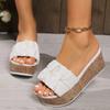 All-Match Women's Sandals, Summer Light Platform High Heels Shoes with Open Toe