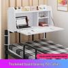 Widened Dormitory Bunk Bed with Suspended Folding Study Desk