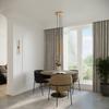 Pastel 2 gold pendant lamp