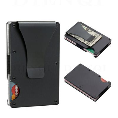 Portofel Subțire Pentru Bărbați Buzunar Frontal Blocare Portofel Minimalist Pentru Bărbați Portofel Cu Clip de Bani Pentru Bărbați Suport Card