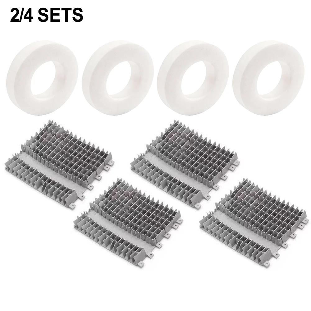 Pool Cleaner Climbing Brush & Rings Set For Dolphin Enhance Cleaning Efficiency Climbing Rings For Robotic Pool Cleaner