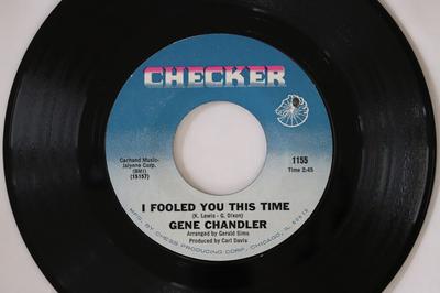 7inch Record GENE CHANDLER - I Fooled You This Time / Such A Pre 1155 Checker 1966 US Soul/Funk Used