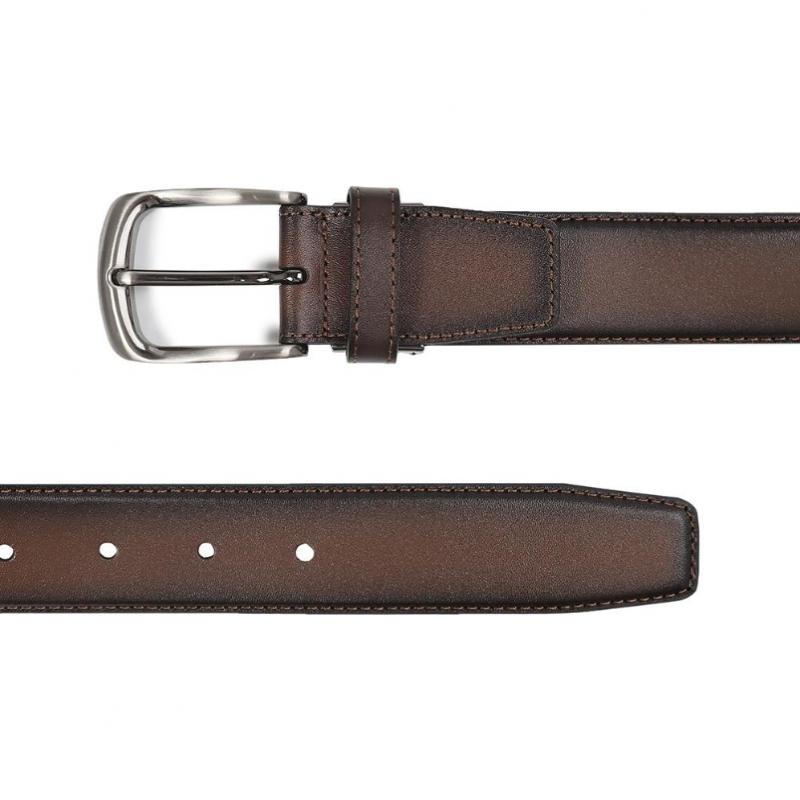 Benovero Black Satin Bizo Belt Gradient Brown  Bmg1acb1210w1 