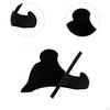 Skateboard Rack Accessories Space Saving Stable Garage Sponge Cross Frame Construction Easy Assembly