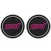 STI Subaru Coaster for Impreza G4 Drink Holder Non-Slip Levorg, Legacy, Forester, Sport, XV, B4, BRZ, (Illuminated Type)