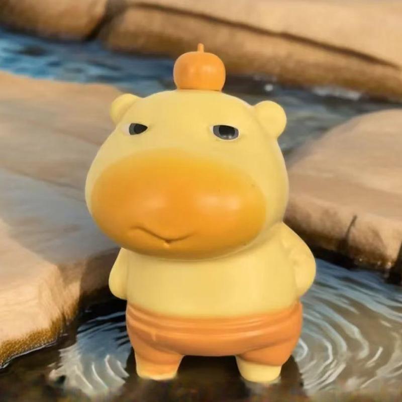 

Kawaii Capybara Water Guns Lulu Summer Toys Cute Cartoon Outdoor Water Squirt Yard Pool Party Beach Game Kids Small Water Gun