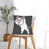 C-Chis S-Sweet H-Home Cat Pillowcases Morden Pillow Case For Chair Sofa Home Decor Graphic Pillow Cover