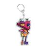For The Amazing Digital Circus Pomni Kinger Ragatha Gangle Acrylic Selfmade Cute Cartoon Anime Keychain Pendant Toy Gift 5cm