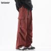 Pantalones Casuales Rectos Sueltos para Hombre