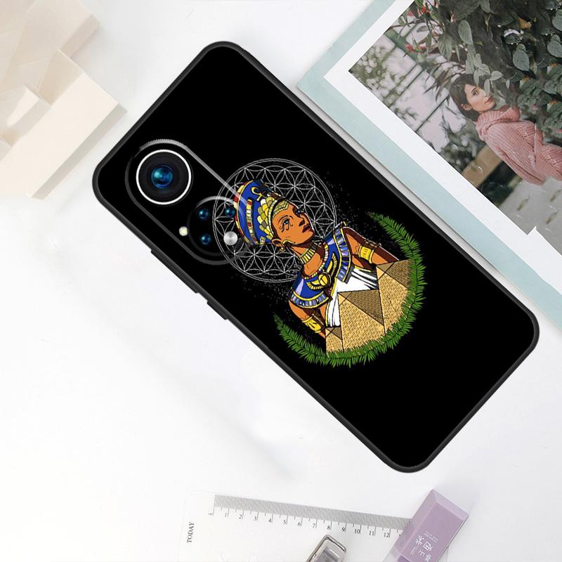 Egypt Nefertiti Ankh For Honor Magic 8 Pro 6 7 Lite Case For Honor 200 400 50 70 90 X8c X8b X9a X9b X9c X9d Win RT