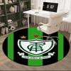 America Futebol Clube Round Rug for Livingroom,Bedroom, Palyroom, Chair Rug, Area rug, Circle Carpet, Large Size Fan Christmas gift