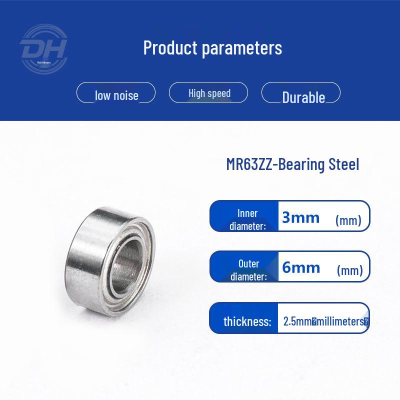 Rust-Proof Stainless Steel Miniature Pulley with Deep Groove Ball Bearing - Anti-Corrosion Gyroscope Ornament Accessory