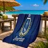 Everton Football Club Crest Beach Towel Microfiber Beach Towel, Lightweight and Quick-Dry, for Summer Travel, Swimming Pool Fan Birthday Gift