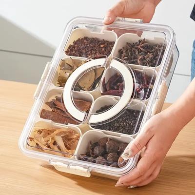 Cutie sigilată transparentă, cu capac, din plastic, sticlă de ambalare goală, găleată circulară de depozitare, borcan pentru biscuiți, cutii sigilate de calitate alimentară, container rezervor