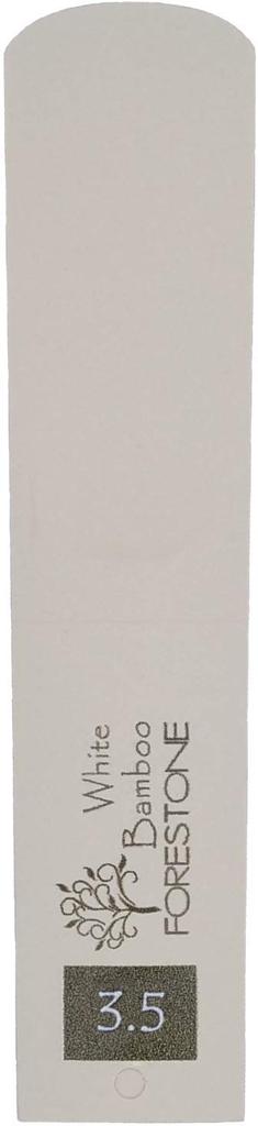 Forestone Alto Saxophone Reed White Bamboo [Hardness 3.5]