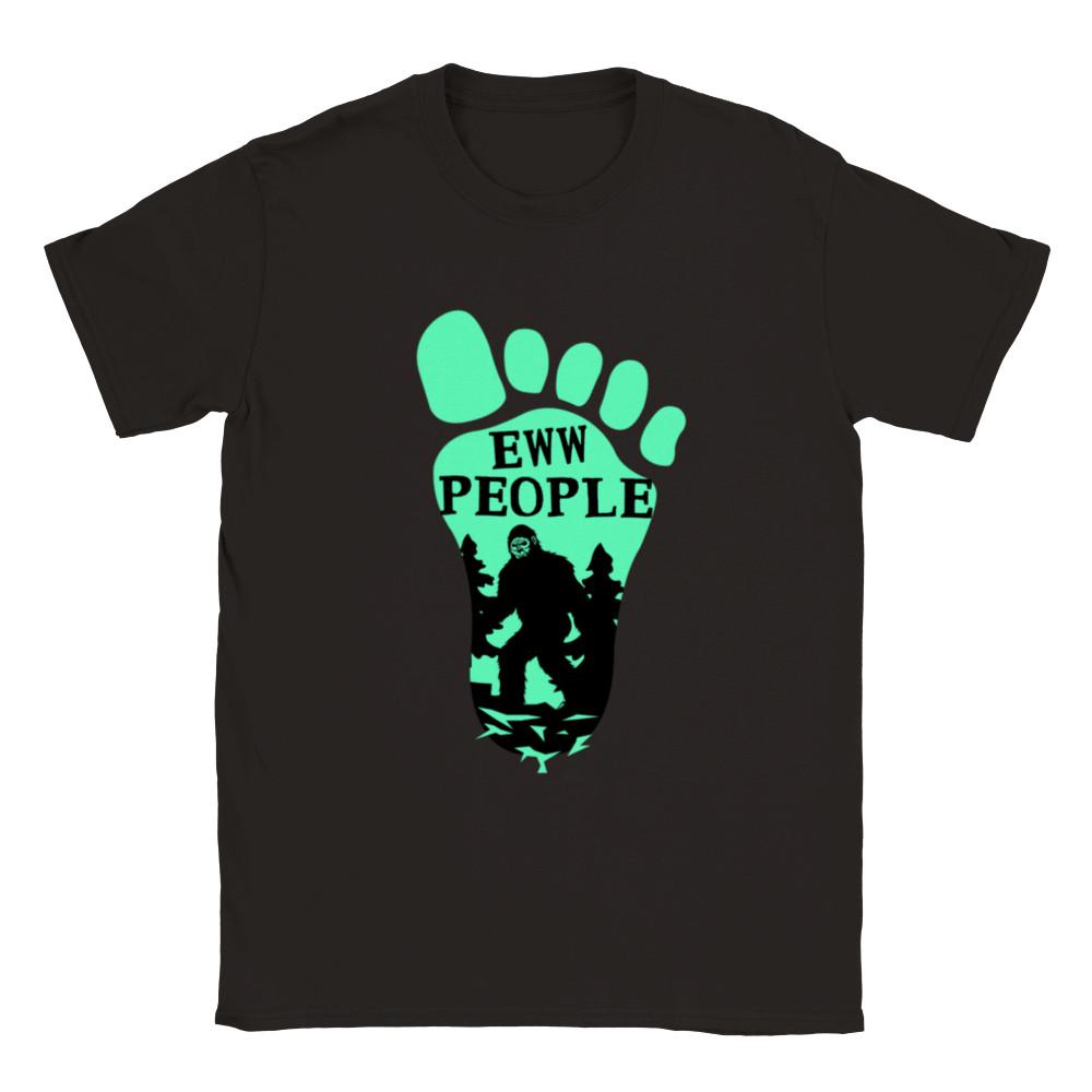 Eww People - Big Foot, Sasquatch, Yeti - Classic Unisex Crewneck T-shirt Unisex T-Shirt XL