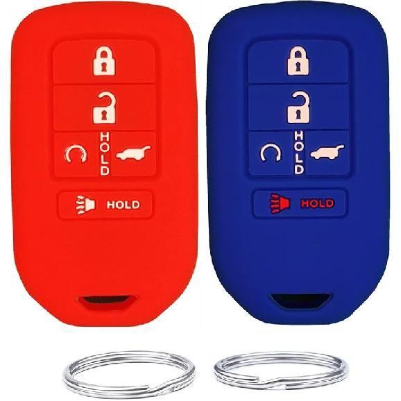 Replacement Keyless Entry Remote Control Key Fob Shell fit for Honda Accord Civic CR-V CRV Pilot Passport ight EX EX-L Touring.Part Number:HYQ12BDM(5