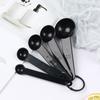 5Pcs Great Helper Baking Cooking Tools Plastic Measuring Spoon Measuring Ladle With Scale