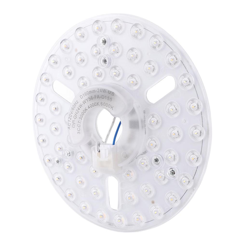 24W LED Deckenventilator Licht-Kit Dimmbares Deckenventilator Licht Ersatzplatine Kronleuchter