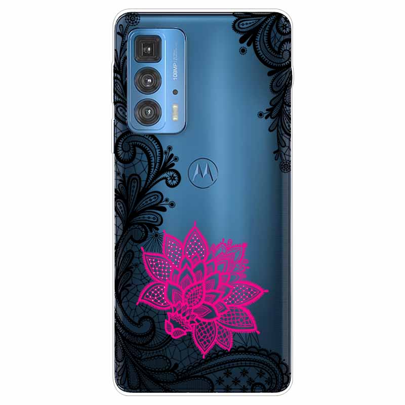 Für Motorola Moto Edge 20 Pro Lite 5G Hülle Silikon Weich Transparent Hülle für Moto Edge20 Fusion Pro Handyhülle Transparent TPU Hülle
