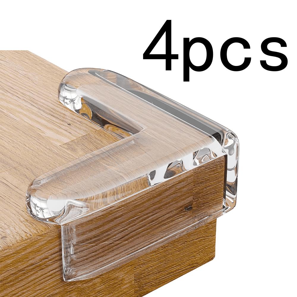 

4-12Pc Baby Safety Soft Rubber Table Corner Protector Furniture Tea Table Cover Transparent Anti Children Collision Edge Guards