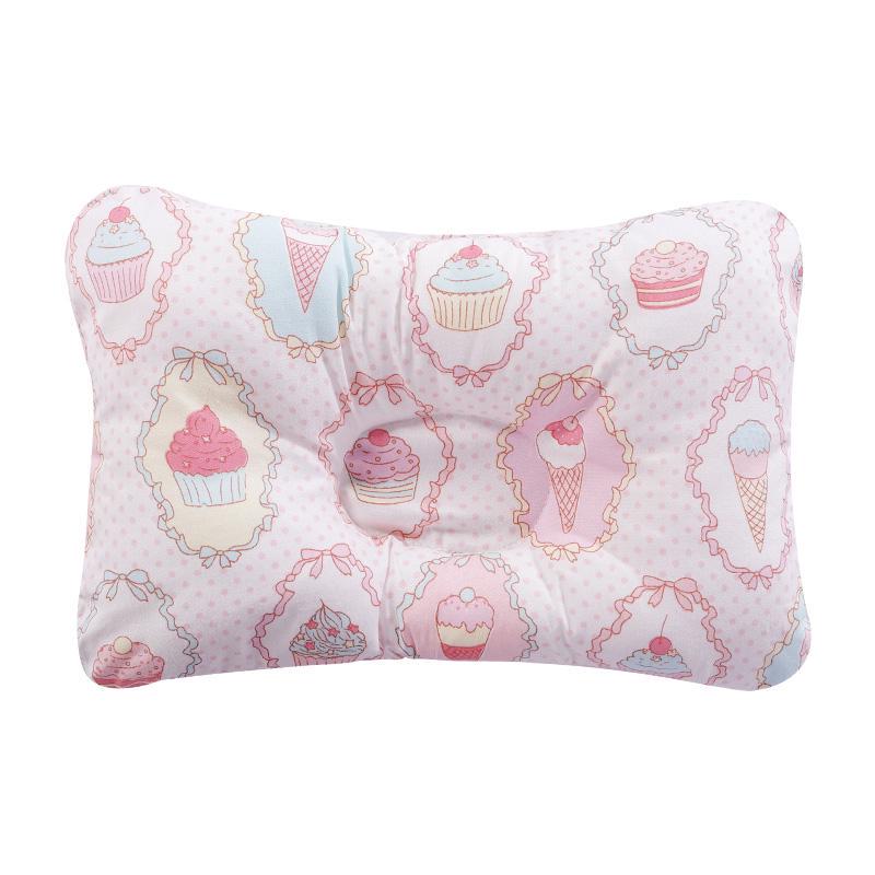 100% Cotton Baby Pillow Baby Pillow Baby Sleep Correction Pillow Fashion Cartoon Pillow Anti-headrest Breathable Four Seasons Pillow