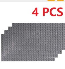 4PCS Classic Baseplates 32x32 16X32 Dots Building Blocks Bricks Base Plates DIY Plastic Board Blocks MOC City Construction Toys