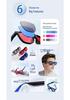 Cross-border G60 Bluetooth Translation Glasses: Real-time Translation, Noise Reduction, AI Response, Smart Sunglasses In Stock.